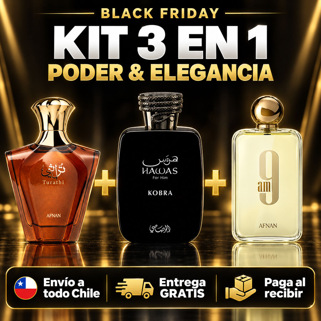 Kit 3 en 1 Poder & Elegancia
