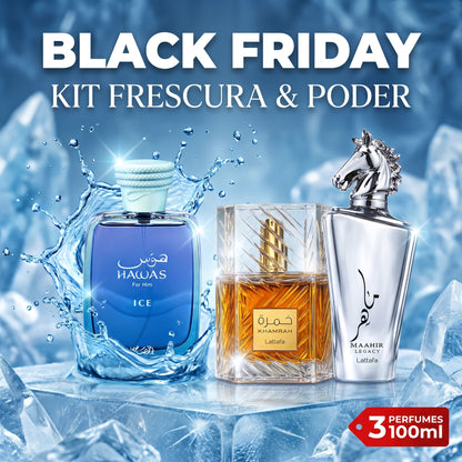 Black Friday kit perfumes árabes