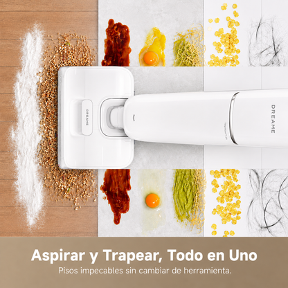 Aspiradora Dreame Aero 2 en 1 - Aspira y Trapea al Mismo Tiempo