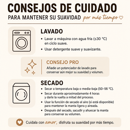 Manta de Felpa Ultra Suave | Cálida y Acogedora