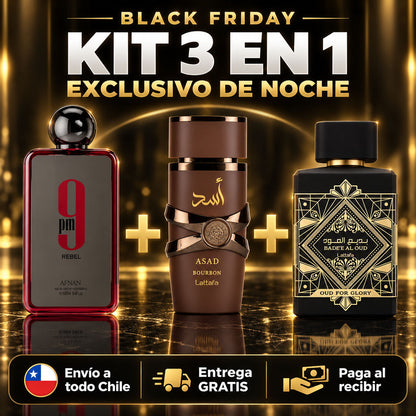 Kit 3 en 1 Exclusivo de Noche