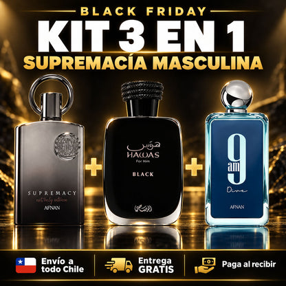 Kit 3 en 1 Supremacía Masculina