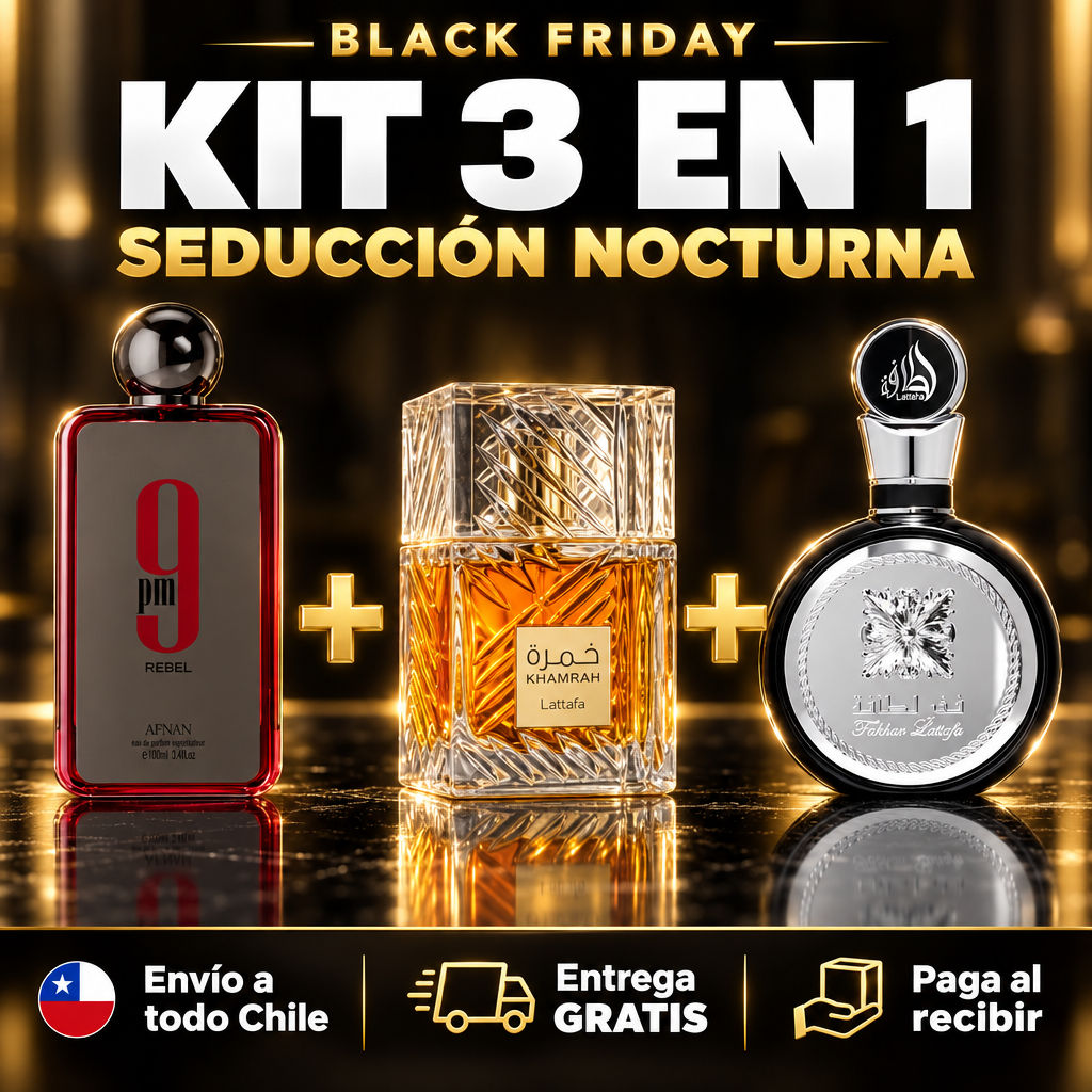 Kit 3 en 1 Seducción Nocturna